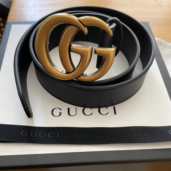 GG Marmont leather belt